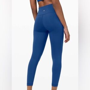 Lululemon Wunder Train High-Rise Leggings 25" Blue
Size 2 💎EUC